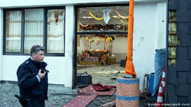 دستگيري «عاملين انفجار» در عبادتگاه سيکها در آلمان